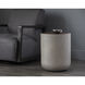 Diaz 20 X 16 inch Grey / Wood Grain Brown Outdoor End Table